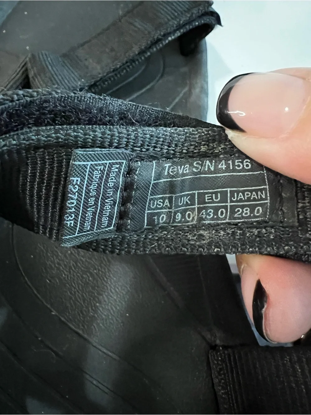 Teva Men’s Hurricane XLT Black Outdoor Sport Hiking Sandals